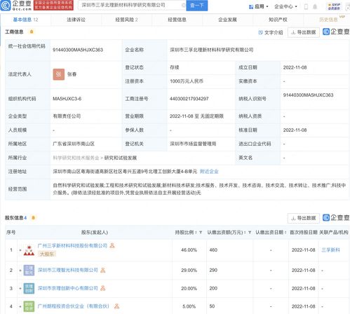 三孚新科于深圳設(shè)立新材料科學研究公司，深化工程與技術(shù)創(chuàng)新布局